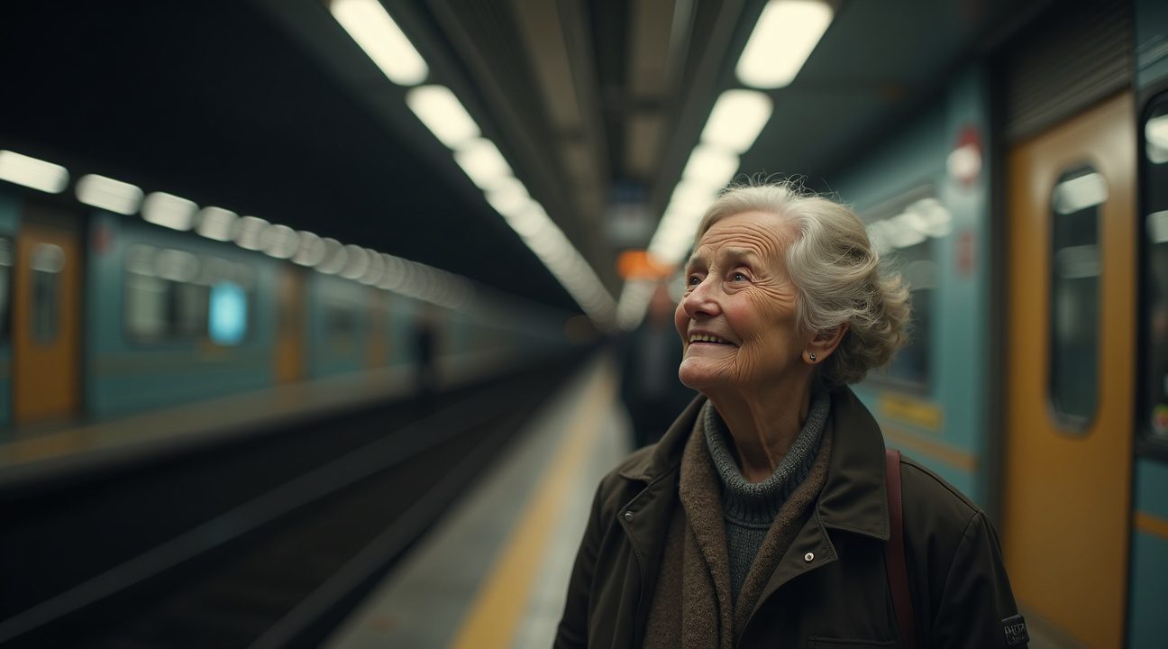 vrouw bezoekt 20 jaar lang elke dag metrostation om stem overleden echtgenoot te horen