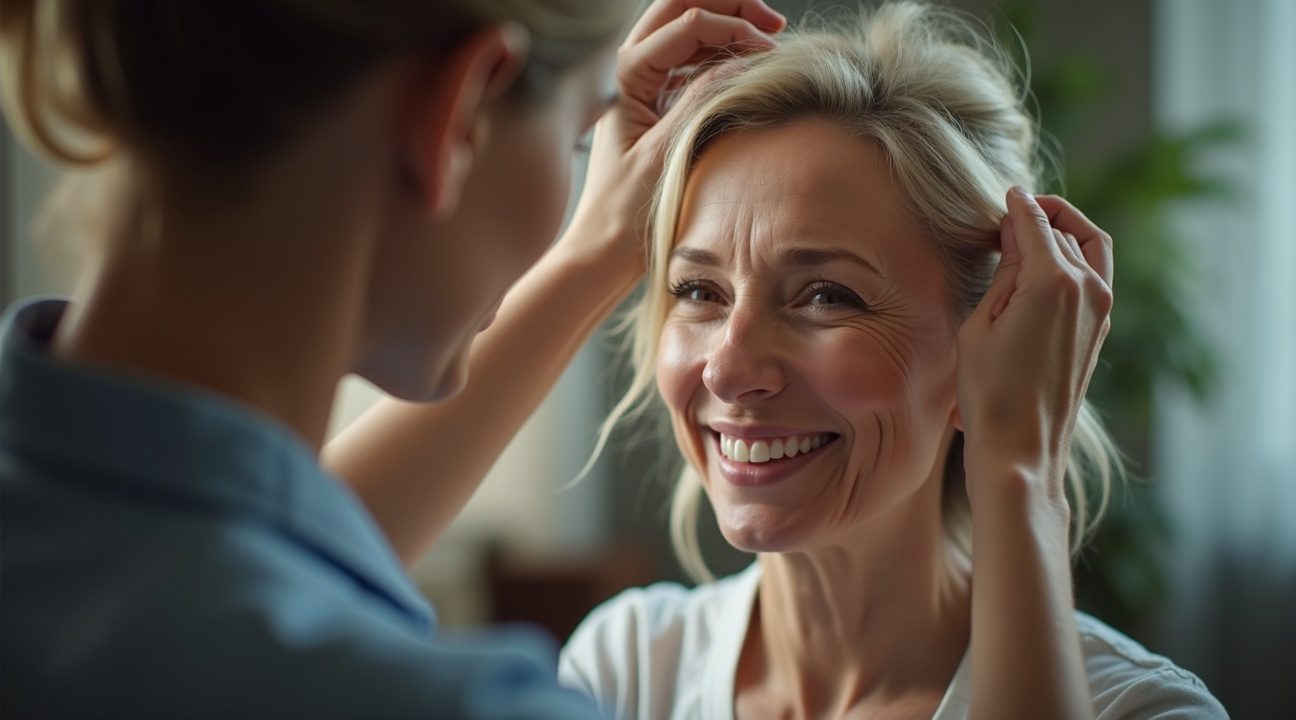 vrouw is haar kapster voor eeuwig dankbaar nadat ze melanoom ontdekt