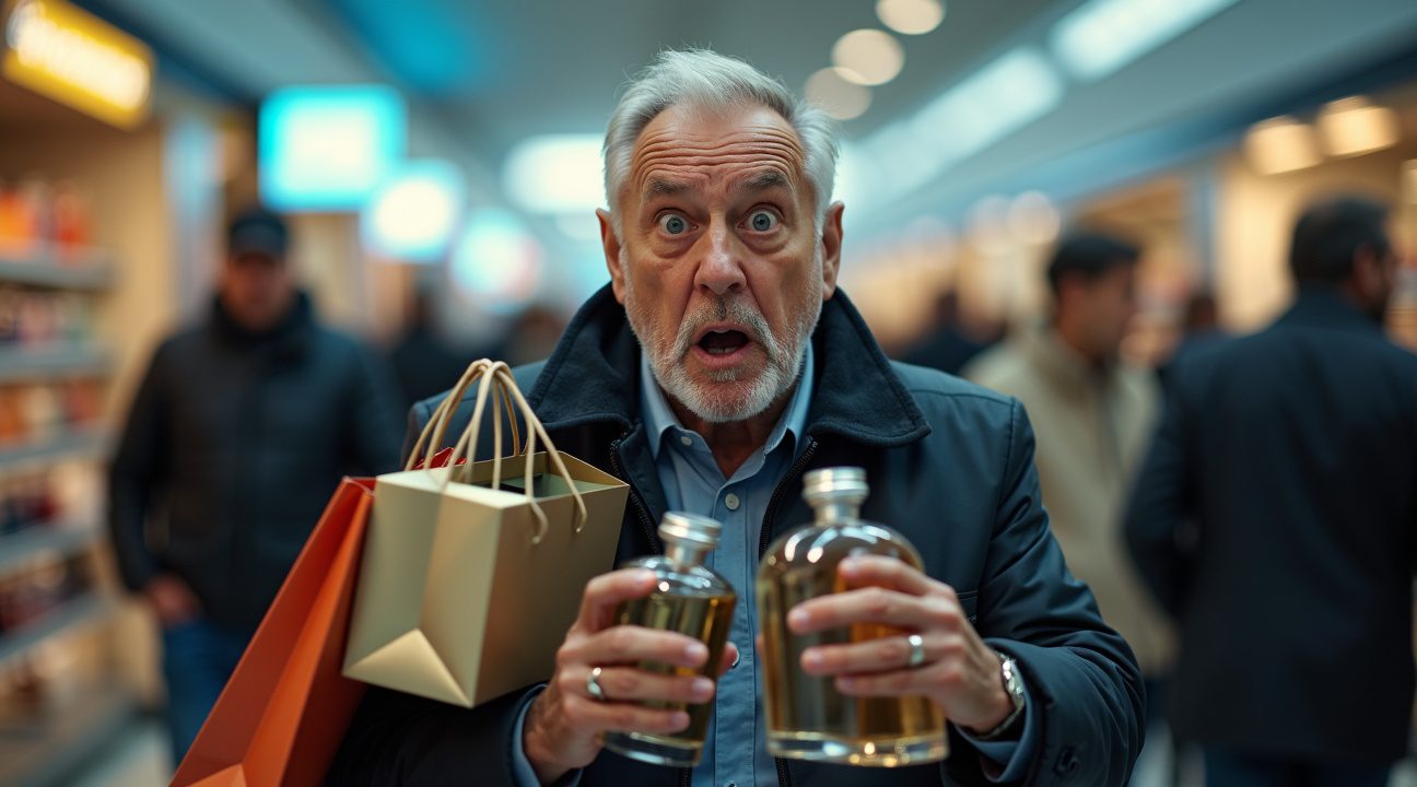 Nederlander (57) koopt vliegtickets om dutyfree-winkels leeg te roven, 2540 euro aan parfum gejat