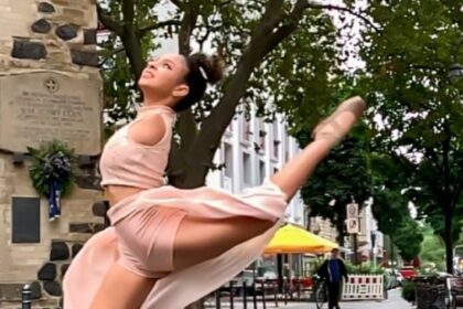 Deze 18-jarige ballerina zonder armen bewijst dat alles mogelijk is
