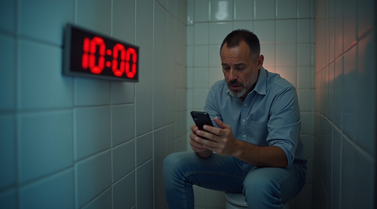 dit is waarom je nooit langer dan 10 minuten op een toilet zou moeten zitten