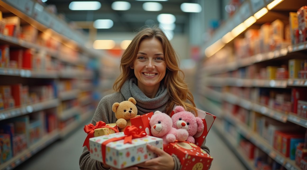 moeder koopt volledige voorraad speelgoedwinkel om minderbedeelde kinderen ook cadeautjes te geven