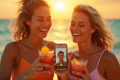 twee vrouwen ontdekken relatie met dezelfde man te hebben ze dumpen hem en gaan samen op vakantie