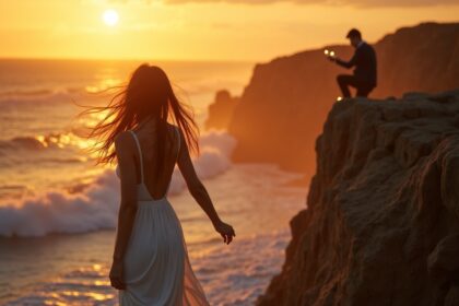 vrouw 39 valt van klif en overlijdt na huwelijksverzoek