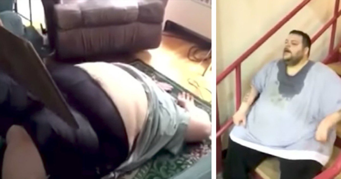 Man woog 300 kg en kon huis niet meer verlaten - in 600 dagen onderging hij een ingrijpende transformatie
