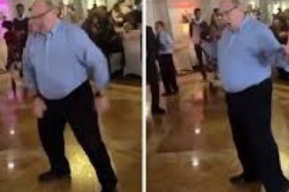 Oudere heer betreedt dansvloer tijdens hit michael jackson en laat iedereen verbluft achter