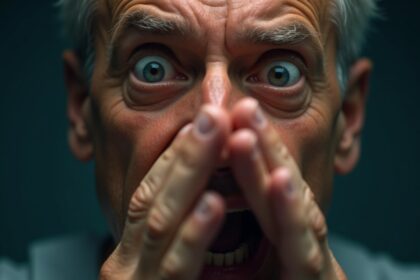 man scheurt gat in keel als hij een nies probeert te stoppen