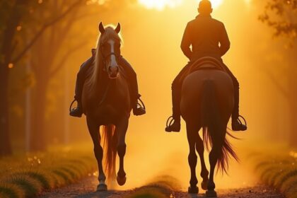 paard loopt ook mank nadat baasje geblesseerd raakt