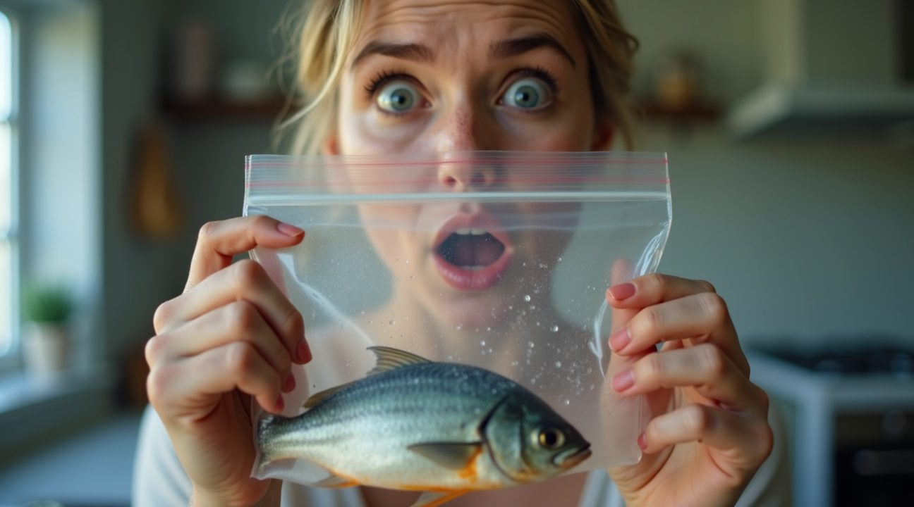 vrouw komt erachter dat vis die ze kocht na twee dagen in vriezer nog leeft