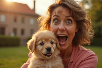 vrouw verklaart dat vreemde 200 000 dollar voor haar hond aanbood