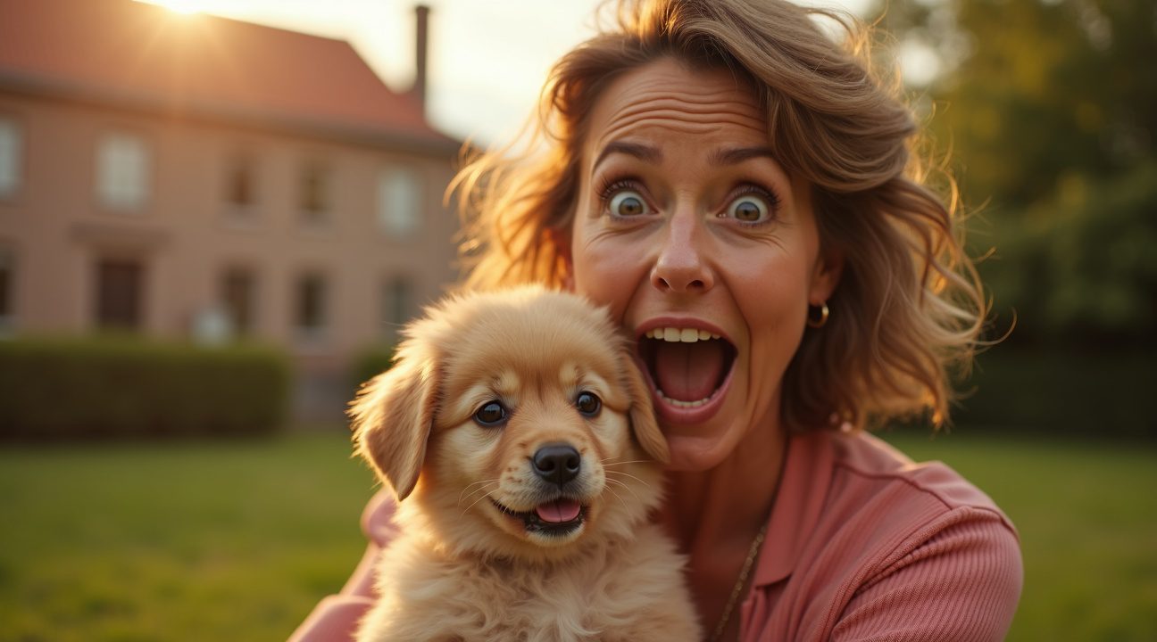 vrouw verklaart dat vreemde 200 000 dollar voor haar hond aanbood