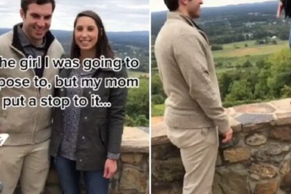 Moeder verpest per ongeluk video van huwelijksaanzoek zoon