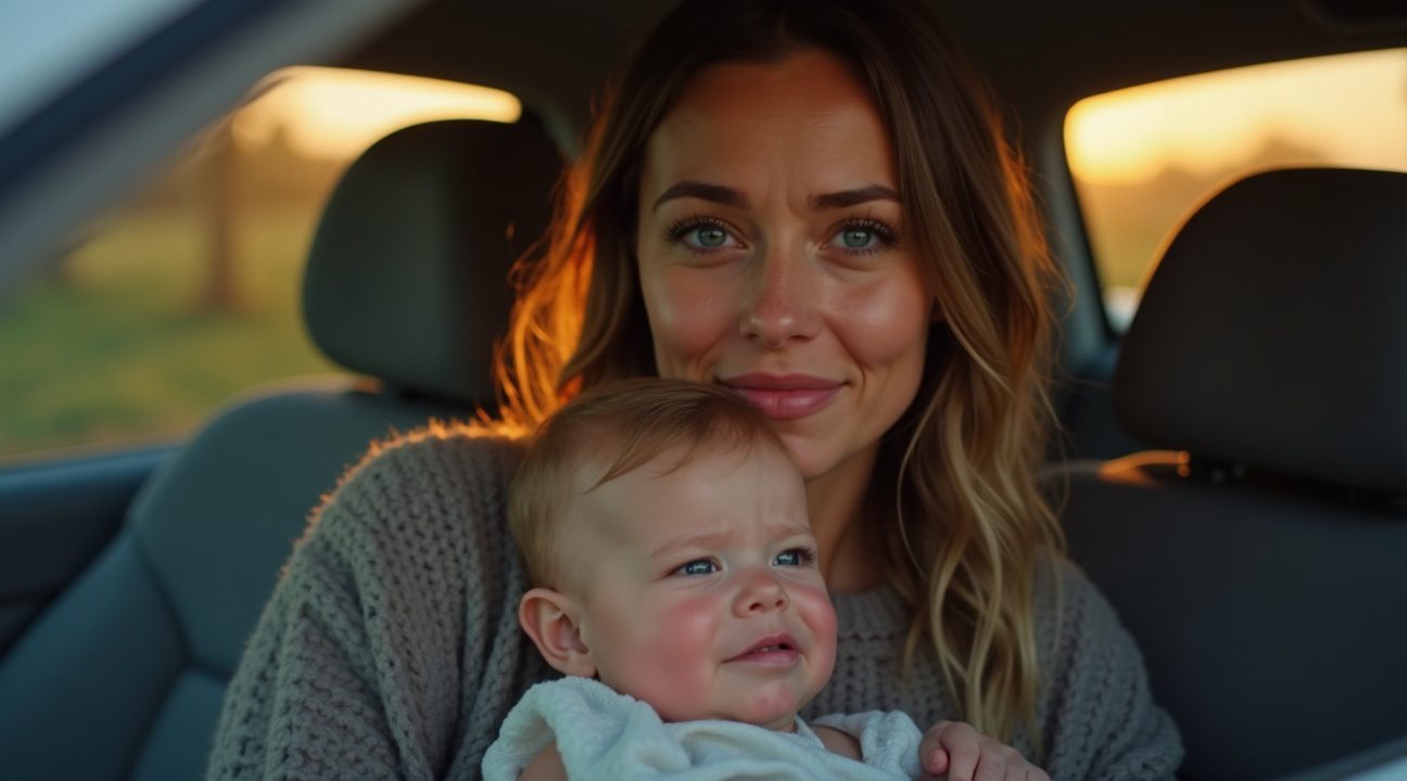 berichtje van vrouw waarin ze zeurt over autostoeltje redt het leven van hun baby/