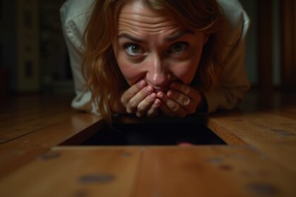 huiseigenaar doet angstaanjagende ontdekking als ze parketvloer optilt enig idee wat dit is