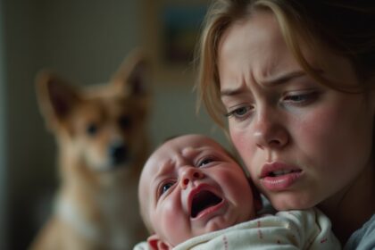 moeder in dubio nadat ze schoonzus aan het huilen maakt vanwege hond en baby