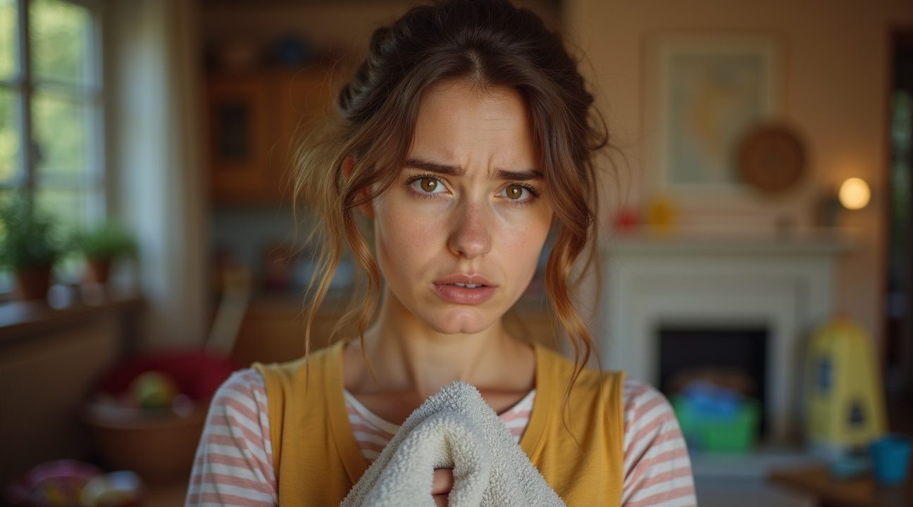 moeder van drie wordt door schoonmoeder verweten dat haar huis een puinhoop is