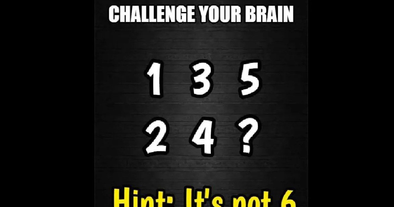 Mensen hebben het erg moeilijk om deze puzzel op te lossen weet jij het antwoord