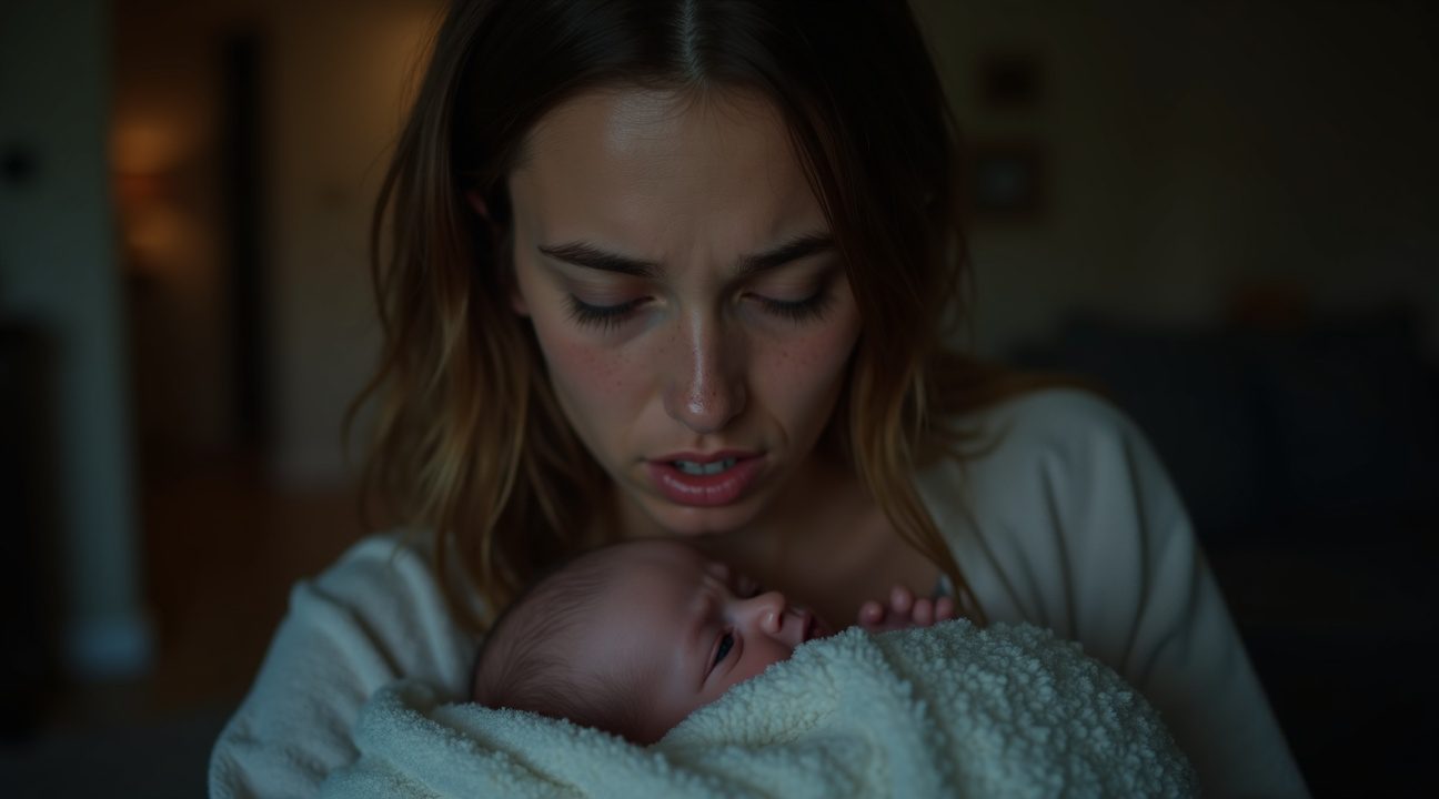 vrouw ontvoert haar baby om luie echtgenoot een lesje te leren