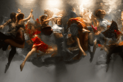 Dynamische onderwaterfotos zien eruit als dramatische barokke schilderijen